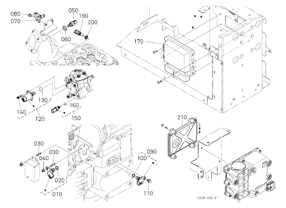 Engine Electrical Parts (Sensor/Ecu)