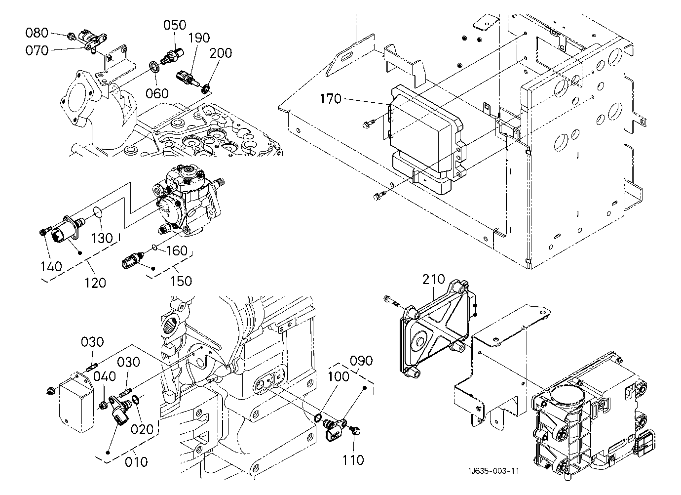 Engine Electrical Parts (Sensor/Ecu)