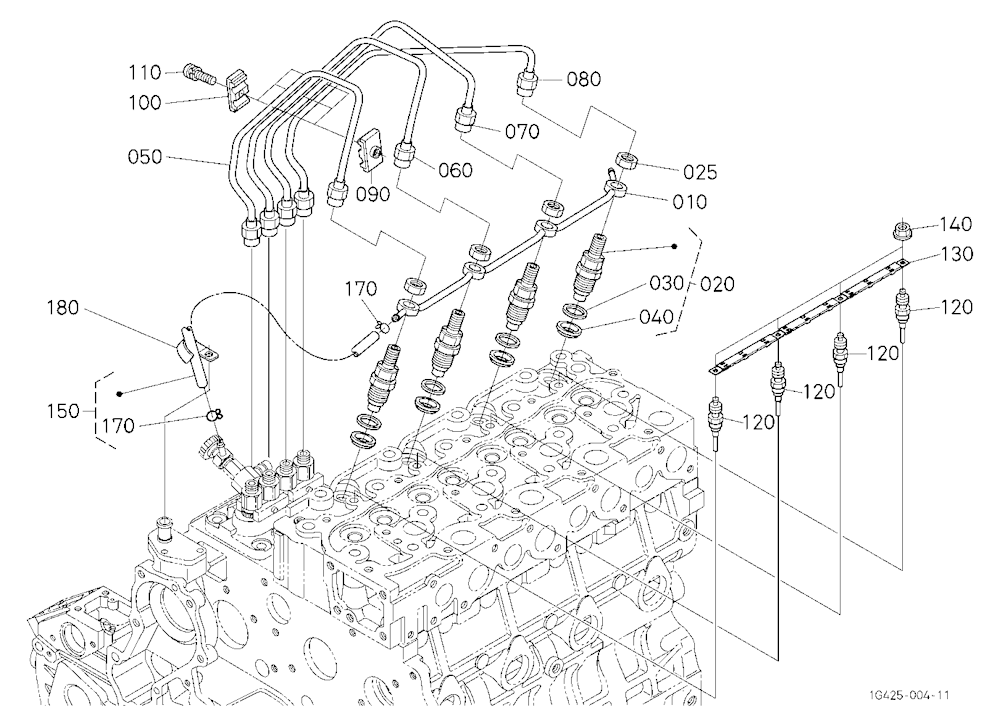 Nozzle Holder And Glow Plug