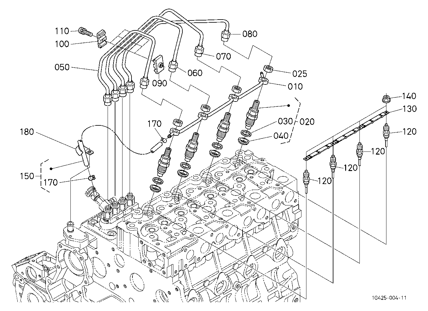 Nozzle Holder And Glow Plug