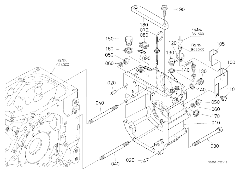 Transmission Case Rear Cover