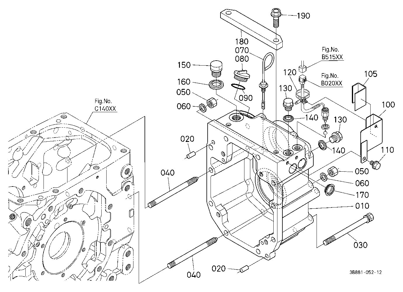 Transmission Case Rear Cover