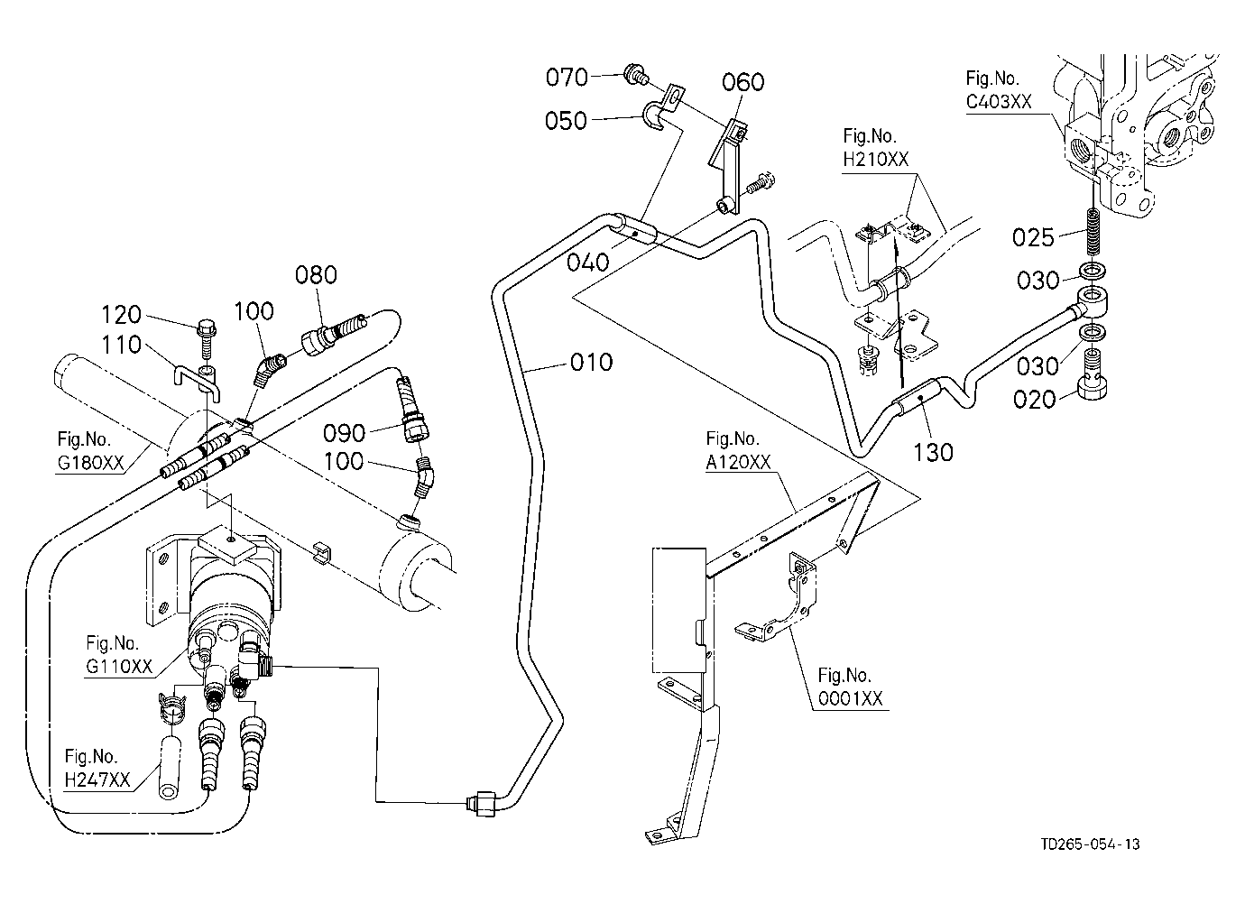 Hydraulic Oil Line (Steering) [New]