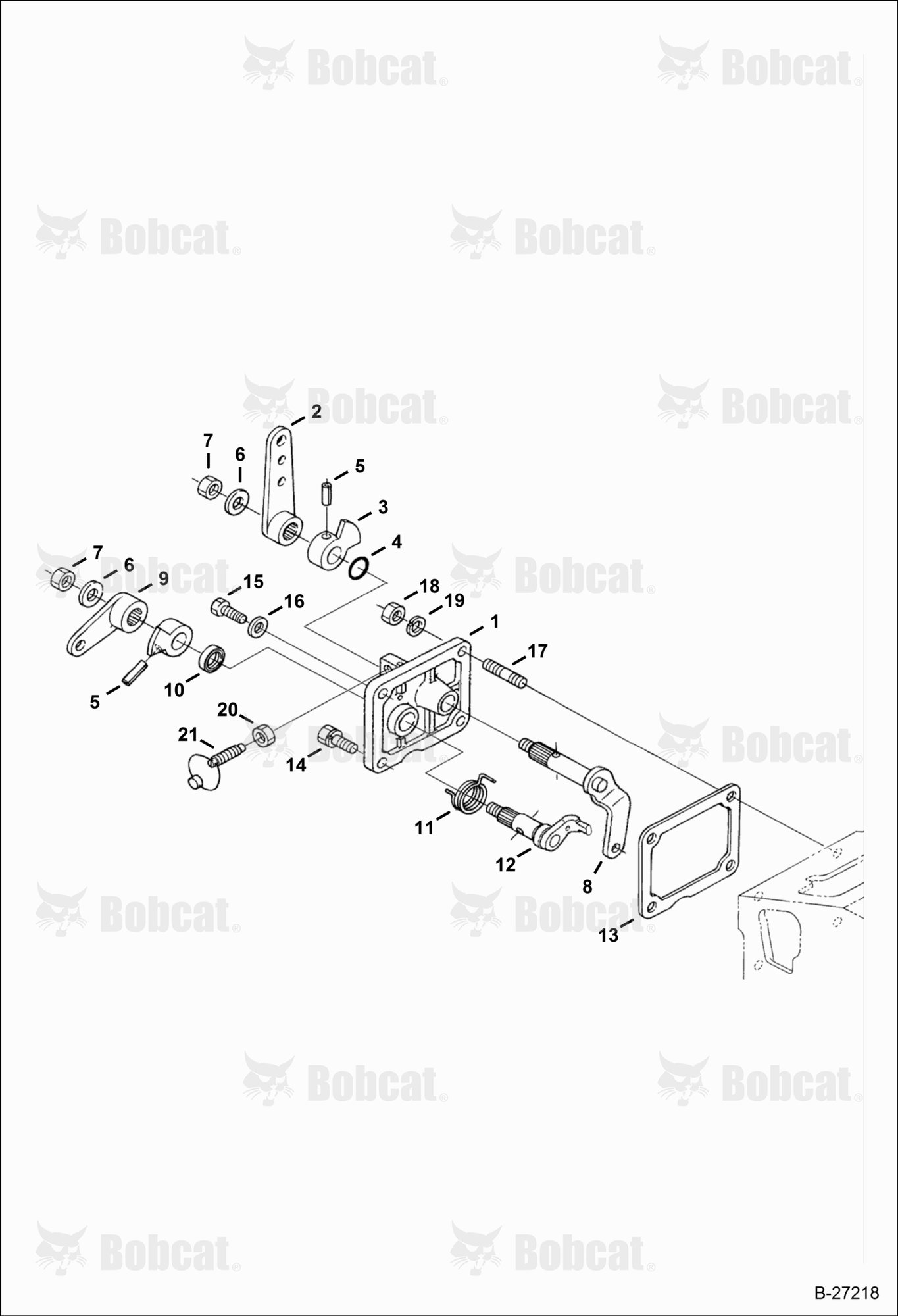 Speed Control Plate (Kubota - D1005-E3B-BC-3)(Tier IV Replacement)