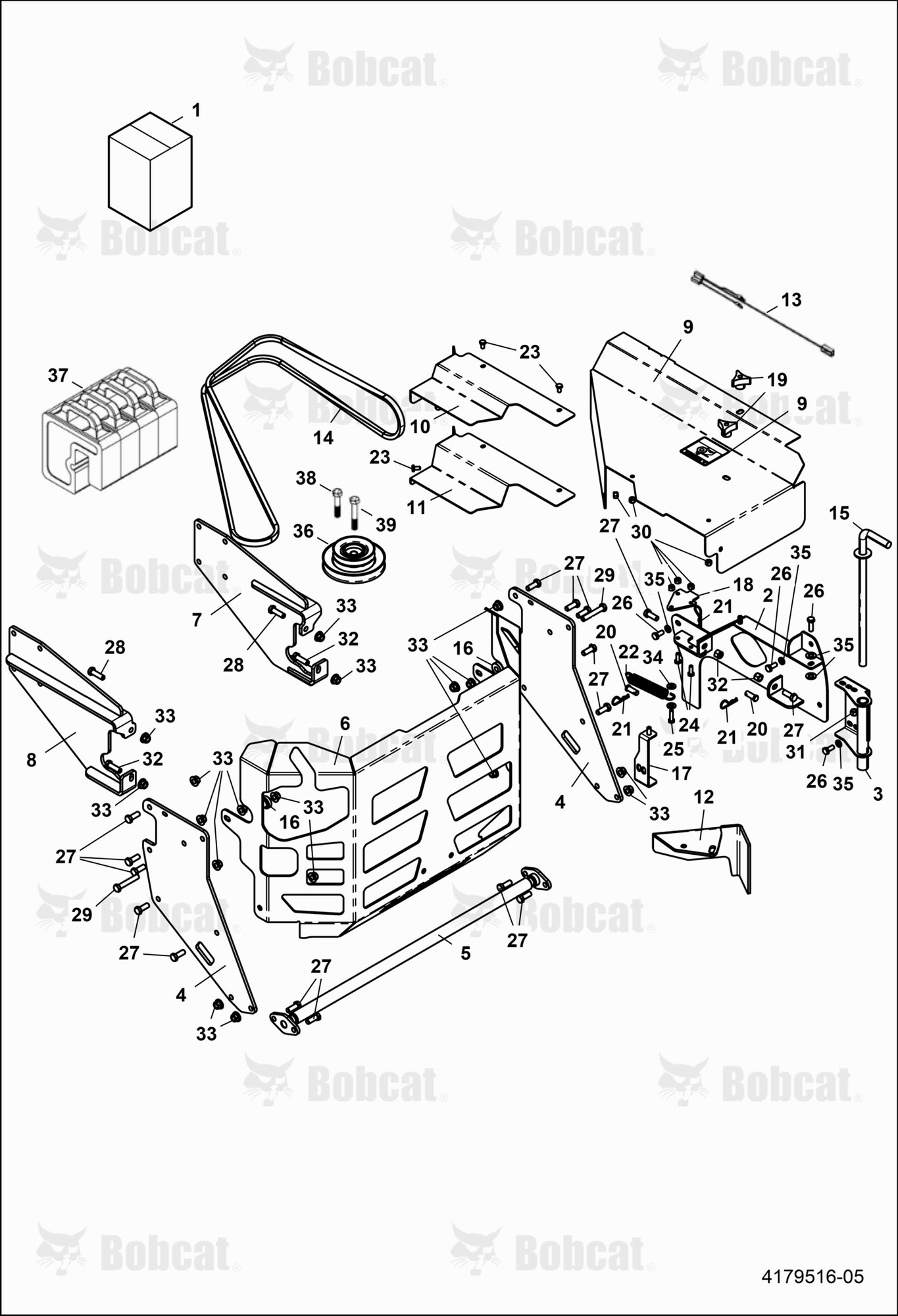 Collection System (61") (Guards & Mounting)