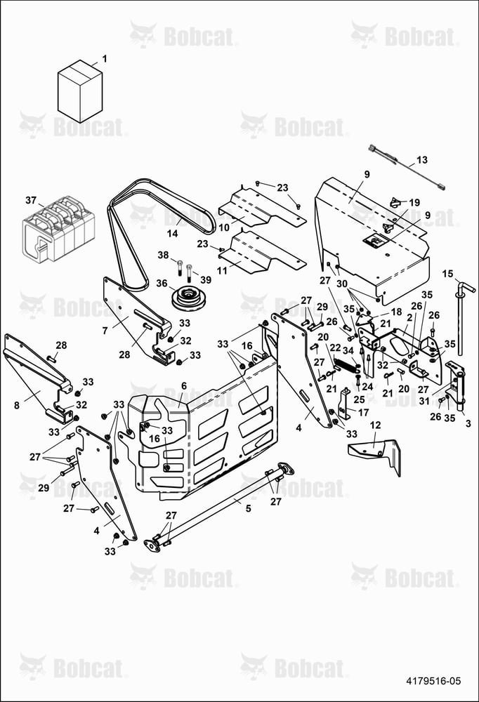 Collection System (61") (Guards & Mounting)