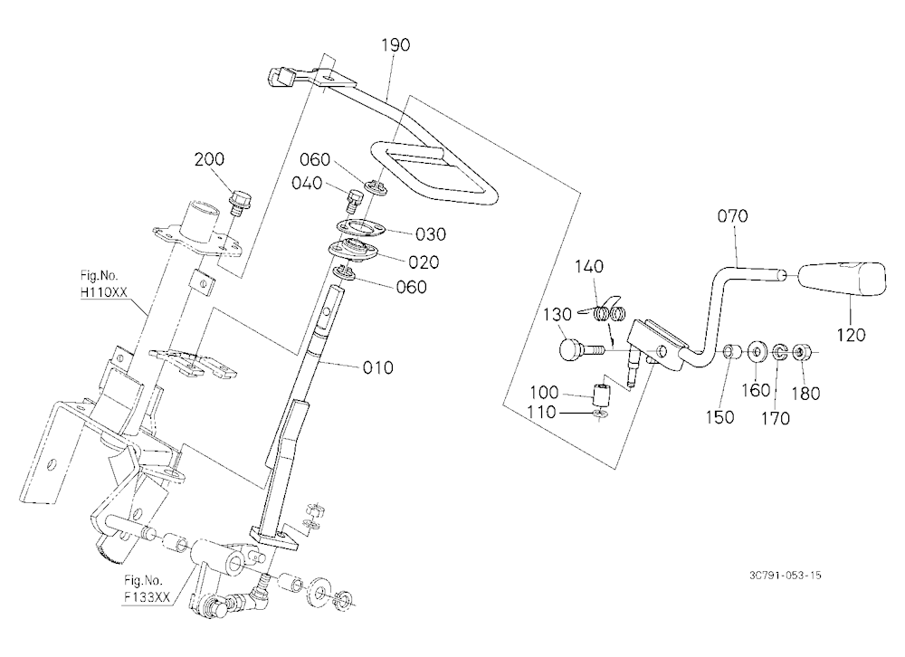 Shuttle Shift Lever