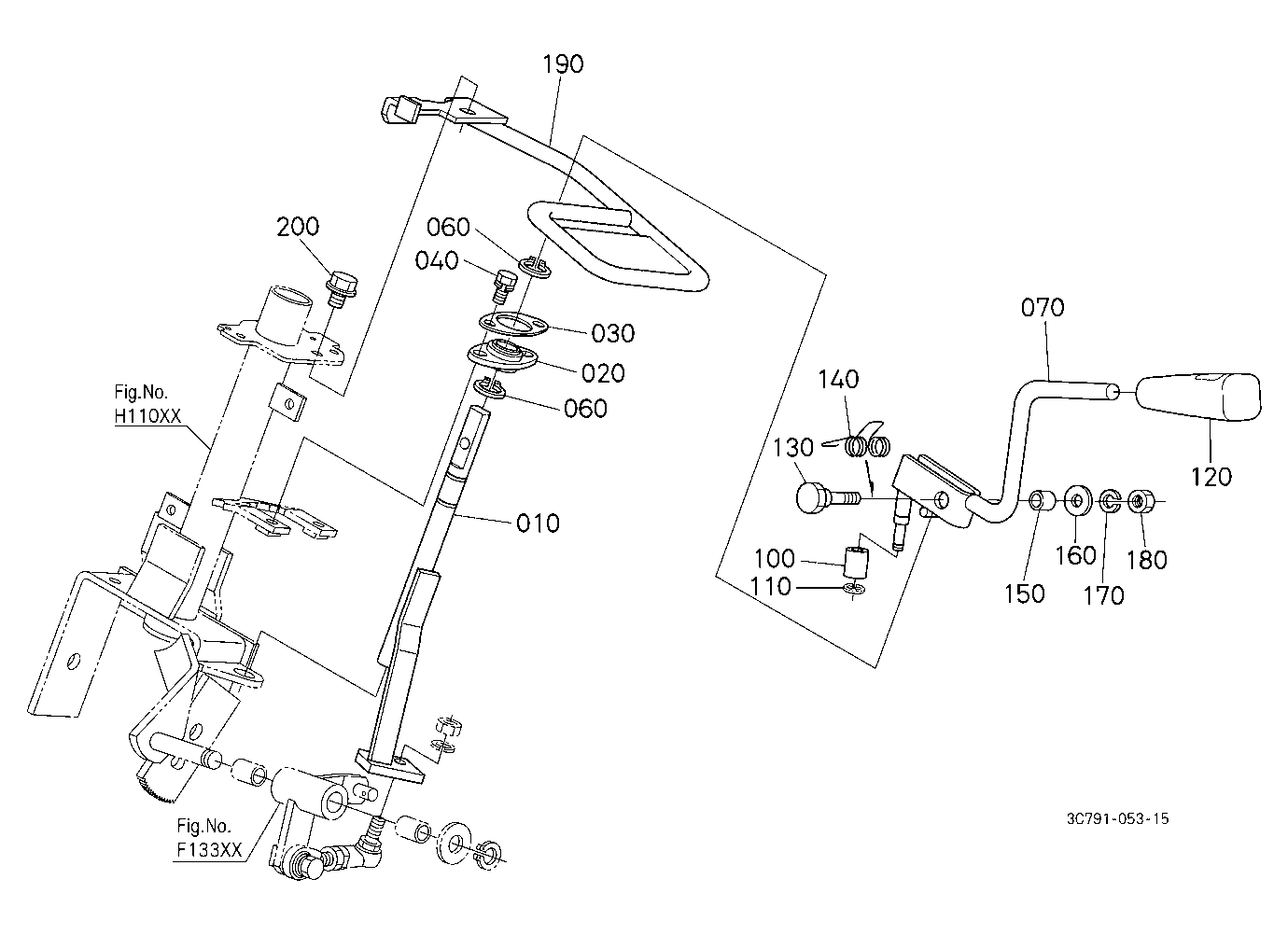 Shuttle Shift Lever