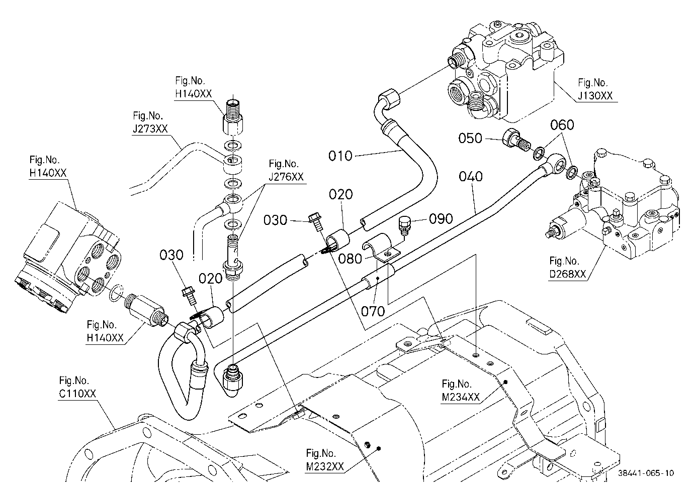 Hydraulic Oil Line (Steering/Pto)