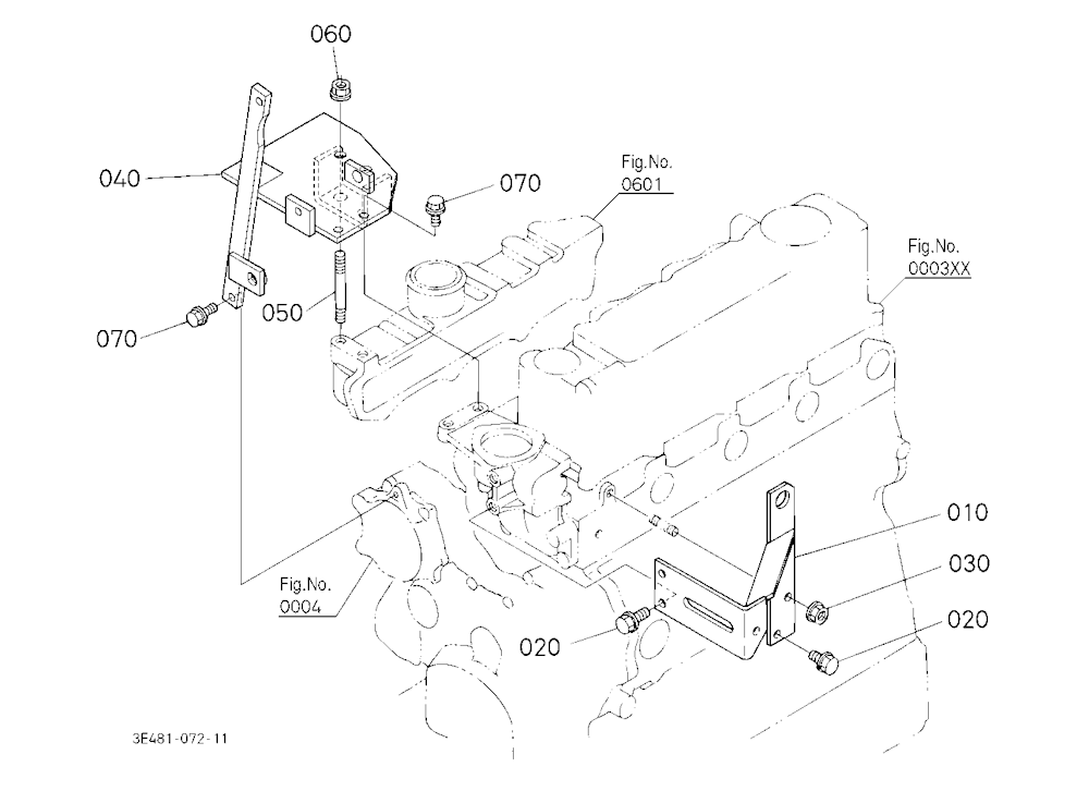 Compressor Bracket [Cab Type]