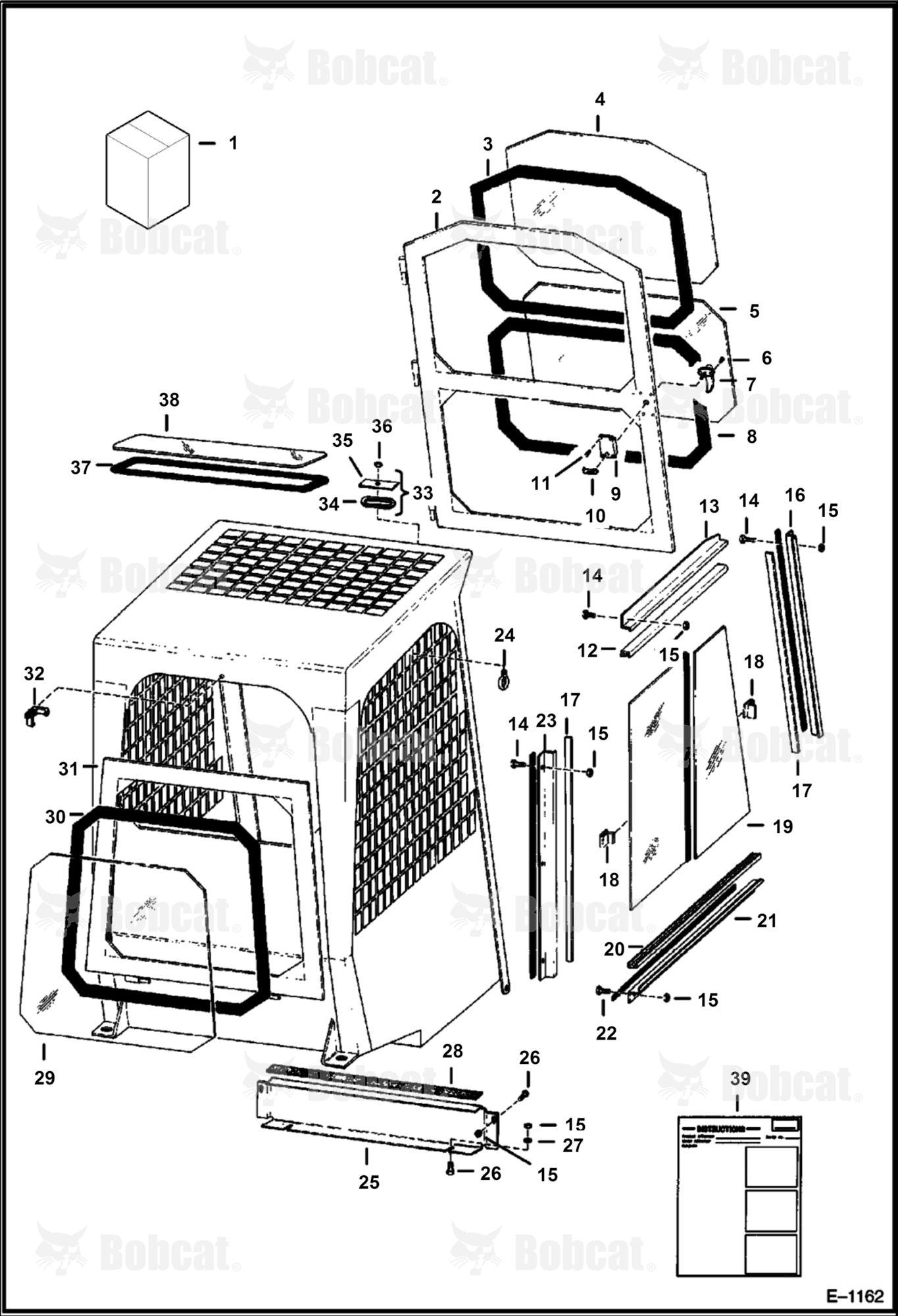 CAB Enclosure  4958M13001 & Above