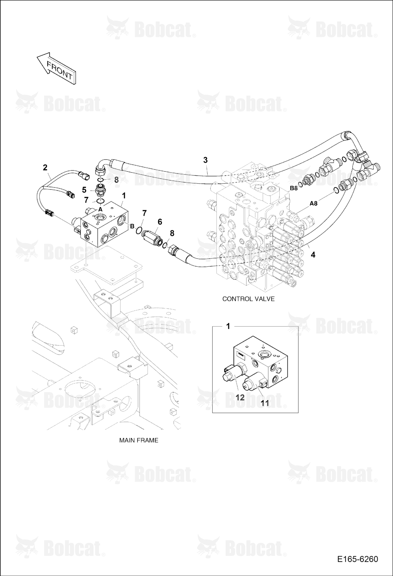 Main Piping (Boom Floating)(Lock V/V)