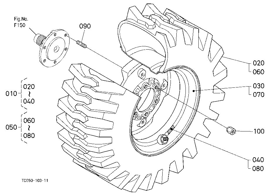 Front Wheel(12-16.5)
