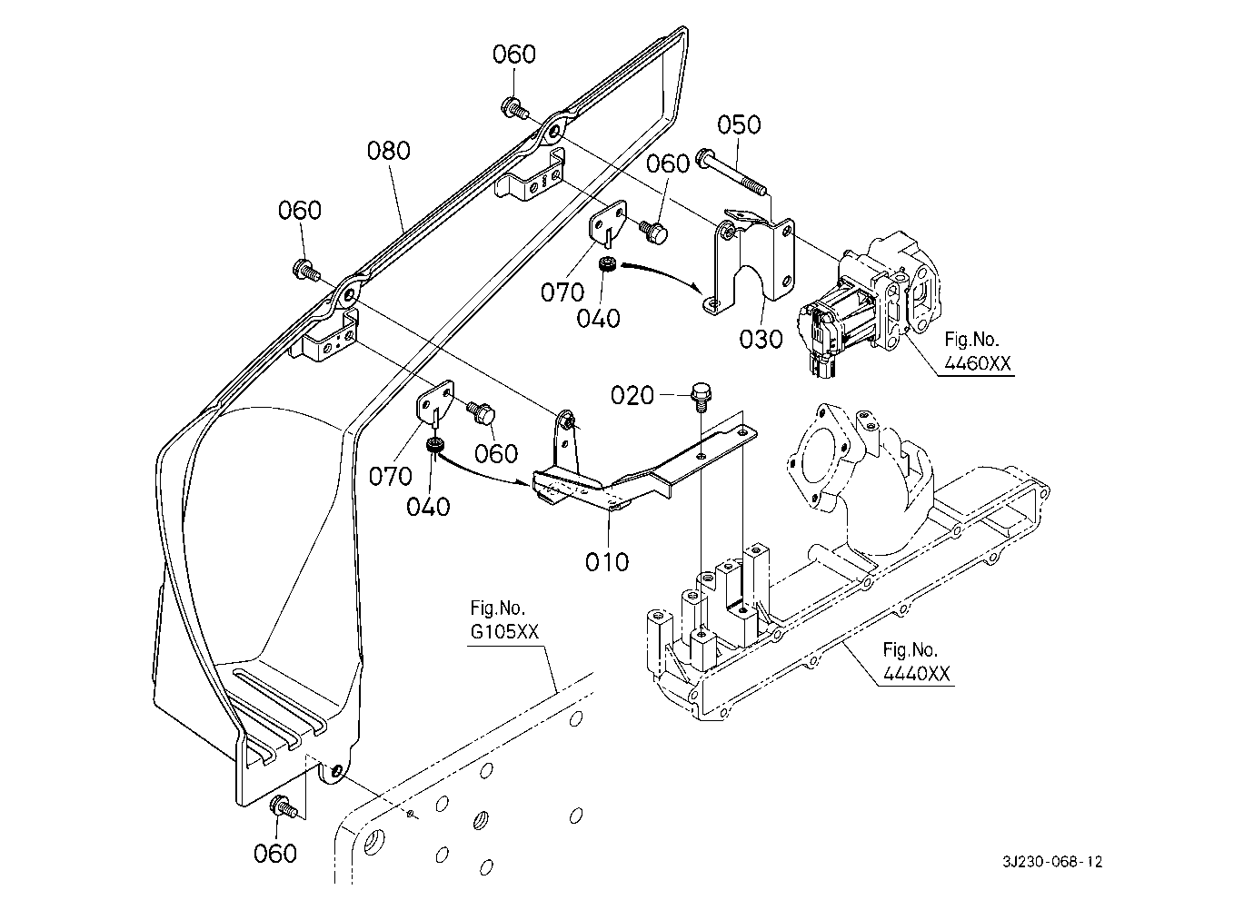 Hood (Bonnet) Side Lower Rh