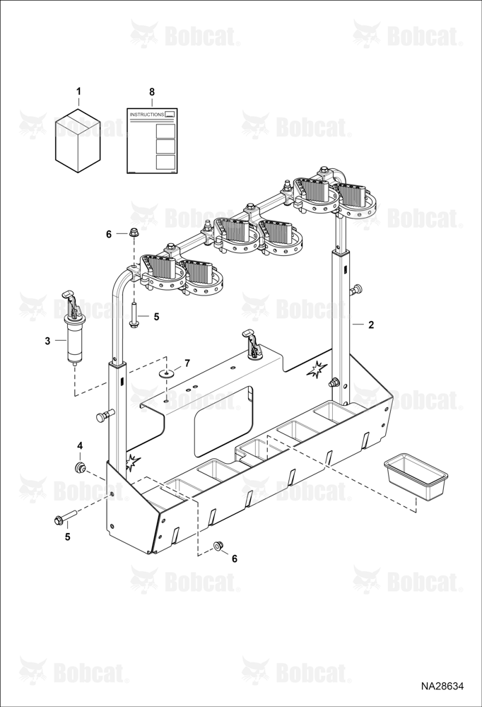 Storage Rack Kit (6 Gun)