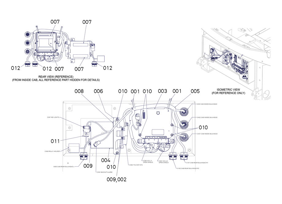 Box Electrical Assembly - Powershift