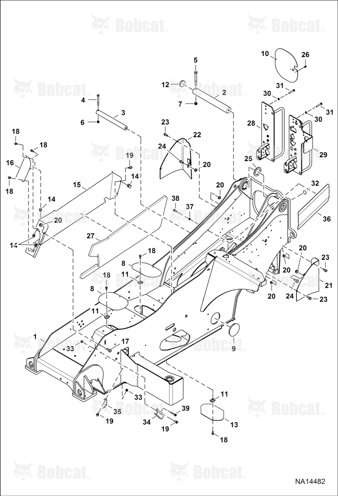 Main Frame  B41N16001 & Above, B41P16001 & Above