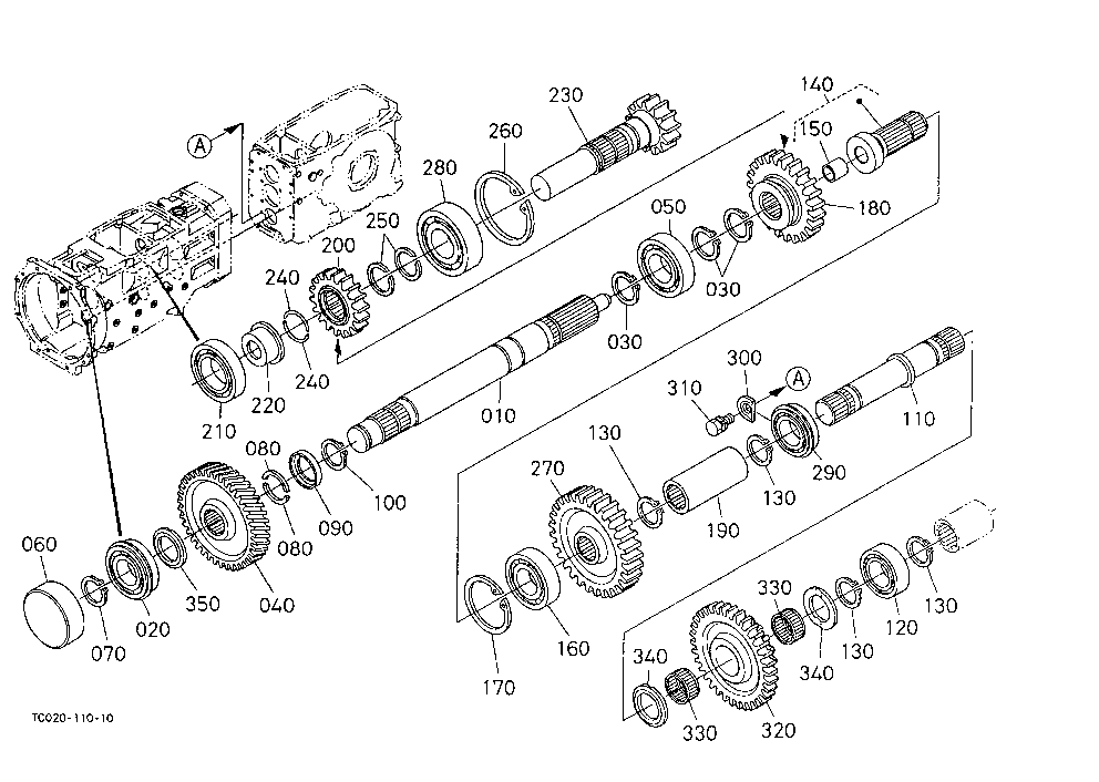 Pto Countershaft