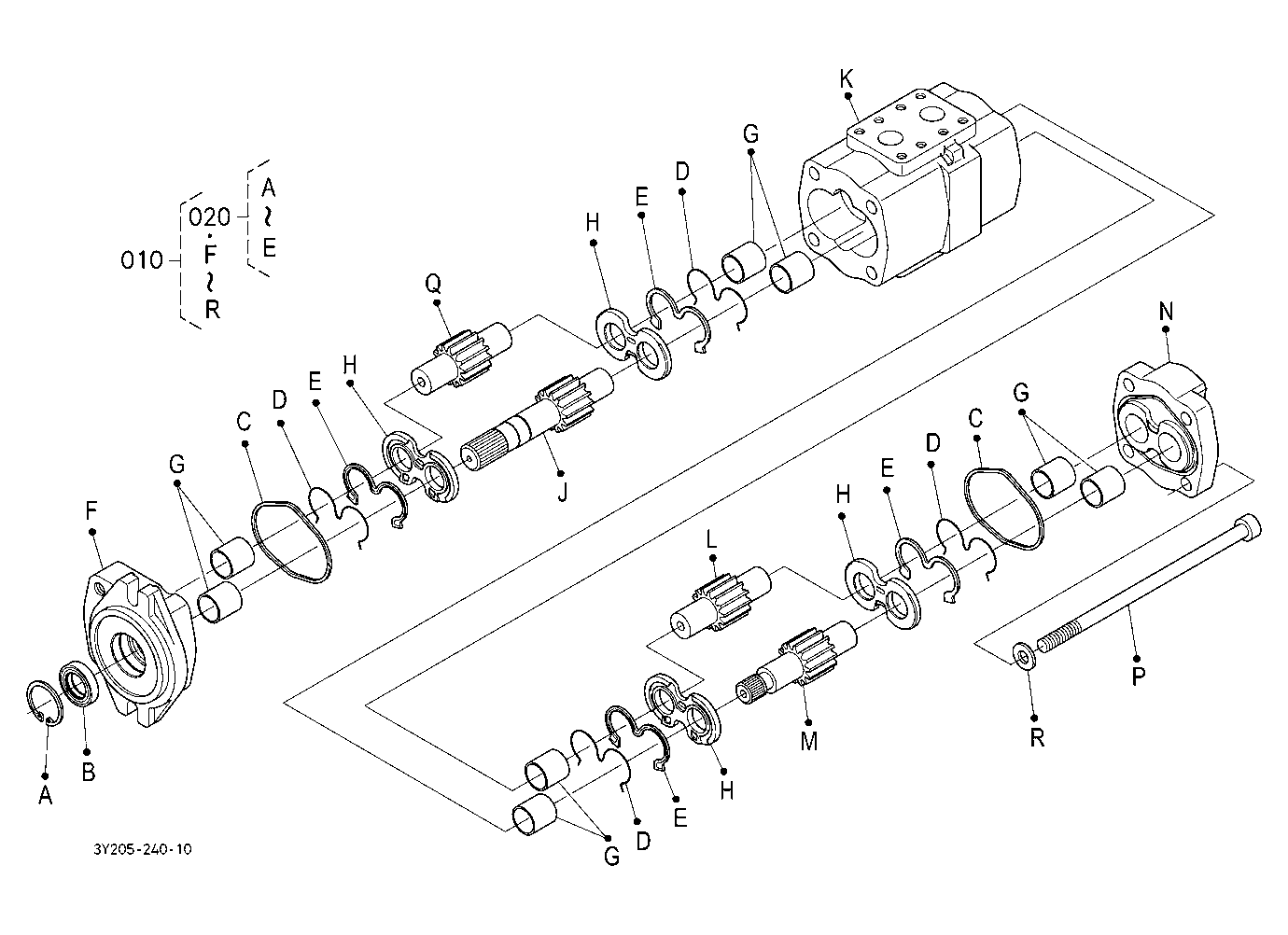 Hydraulic Pump [Component Parts]