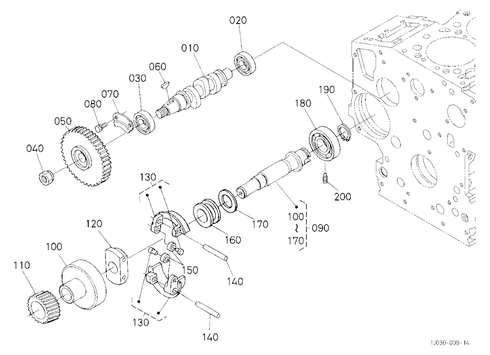 Fuel Camshaft And Governor Shaft