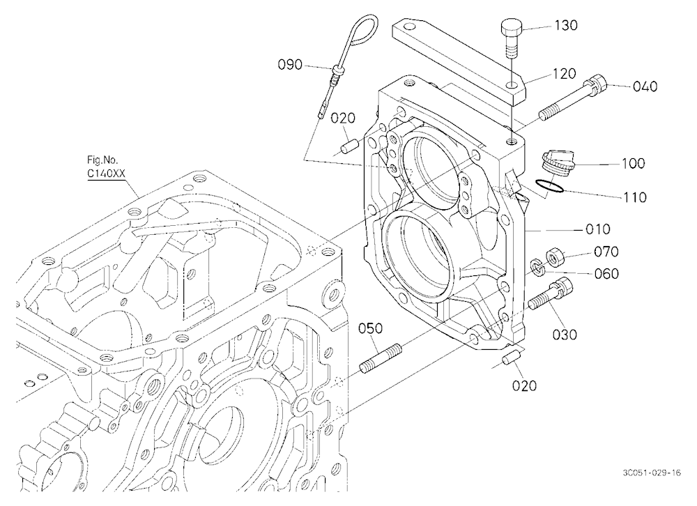 Transmission Case Rear Cover