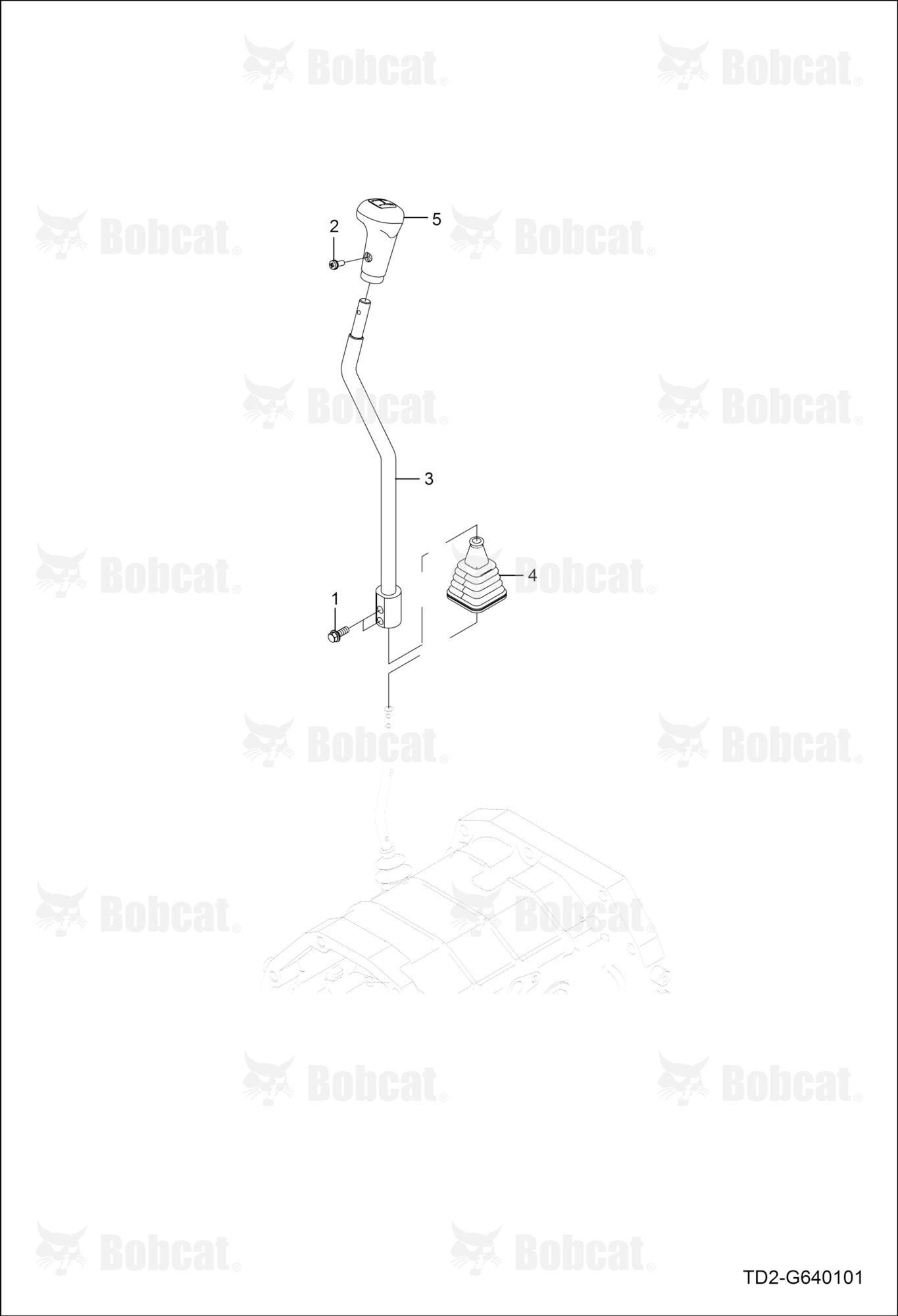 Main Shift Lever Group