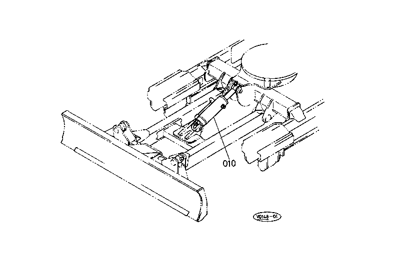 Dozer Cylinder and Component Parts (Tilt) [Ktc]