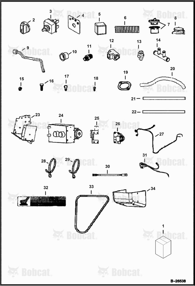 CAB Heater Kit (Diesel Engine)