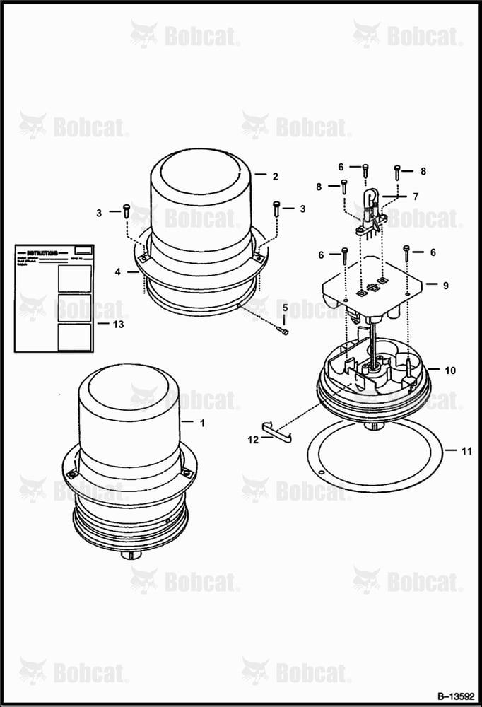 Strobe Light Kit (Amber)