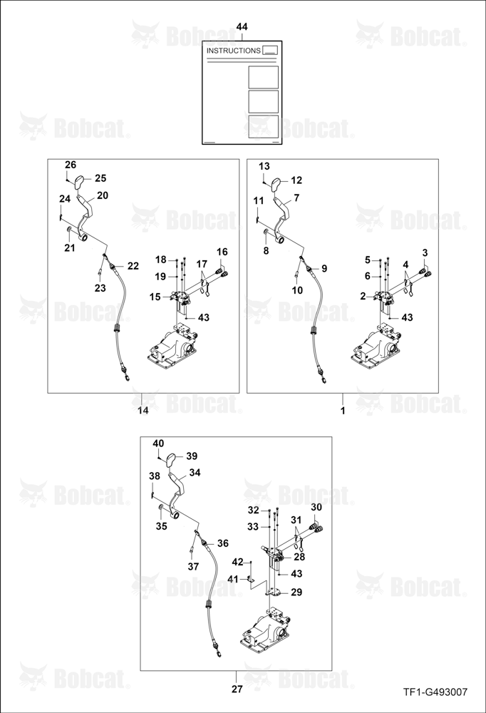 External Hydraulic Valve Group