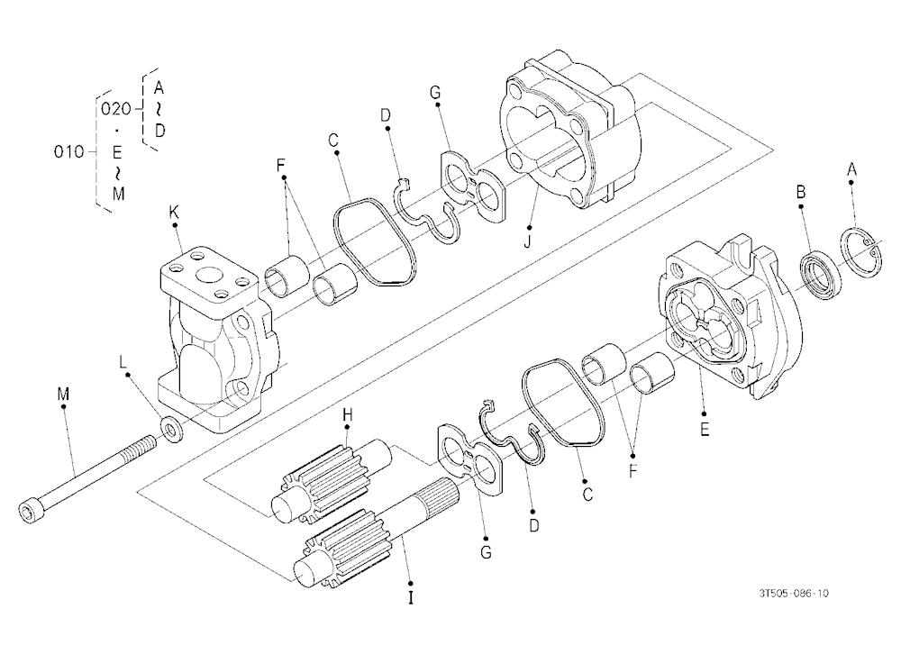 Hydraulic Pump (Ps) [Component Parts] [Dtsc]