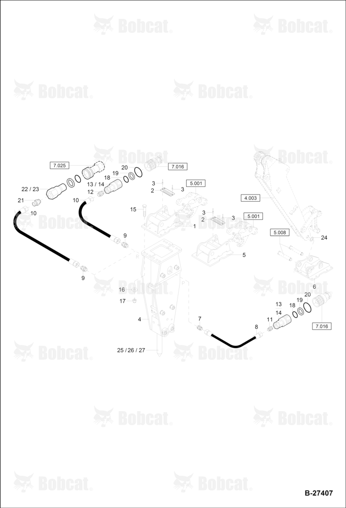 Hydraulic Hammer With Hydraulic Installation (M 140 SMS)