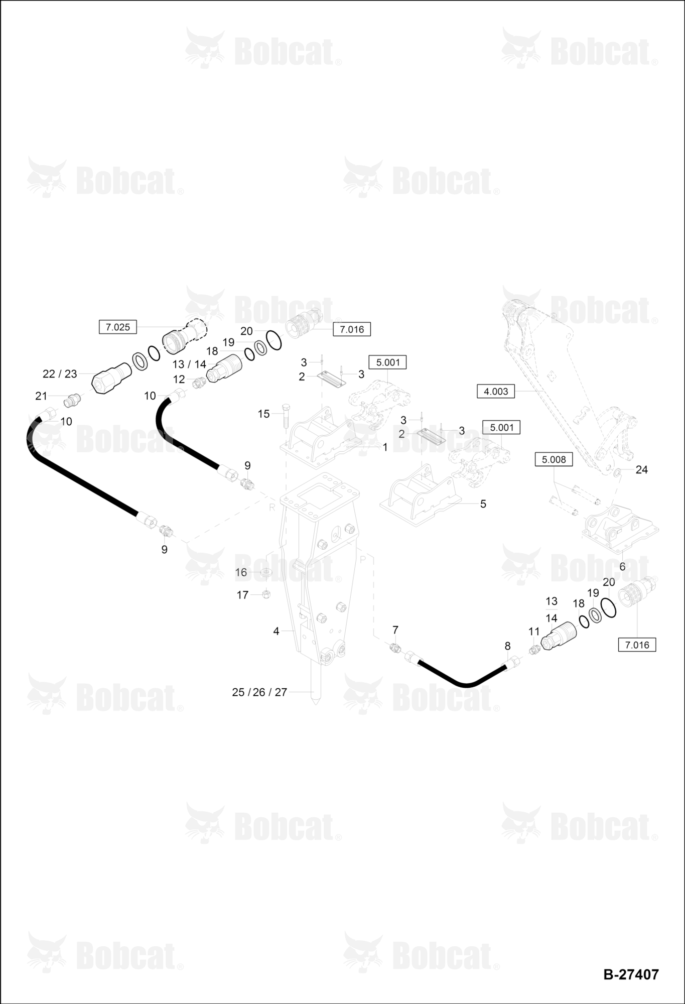 Hydraulic Hammer With Hydraulic Installation (M 140 SMS)