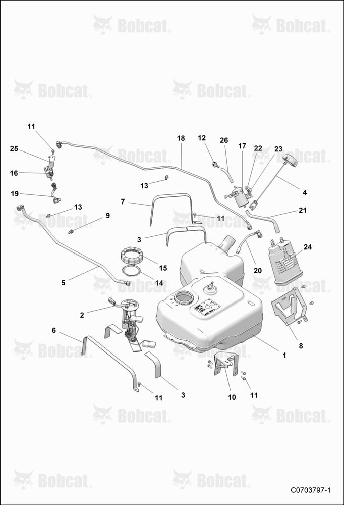 ENGINE, Fuel TANK, Evap