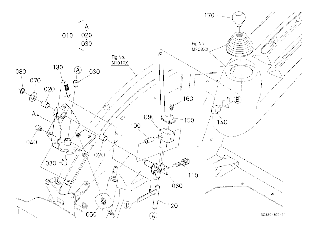 Loader Valve Lever