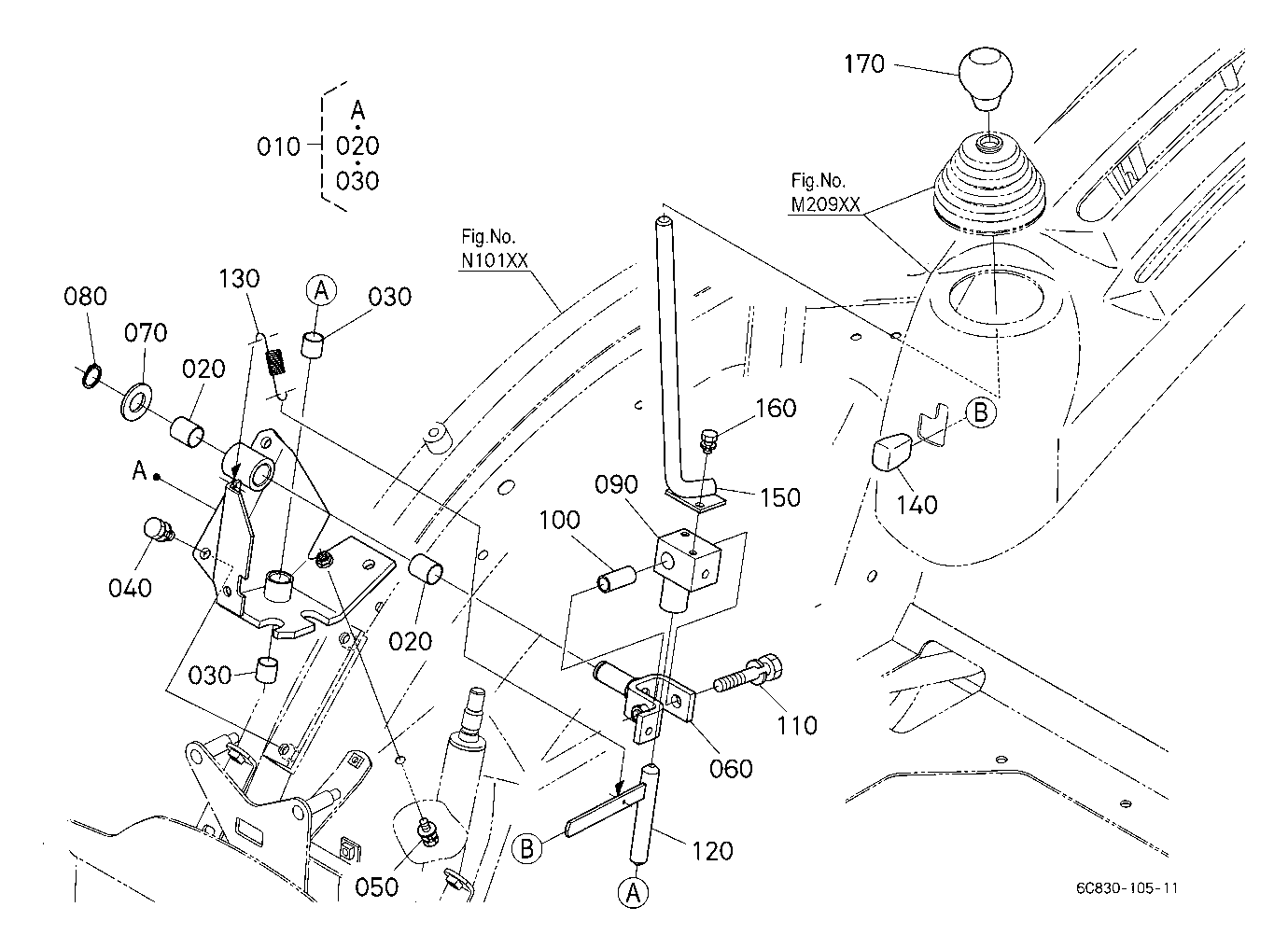 Loader Valve Lever