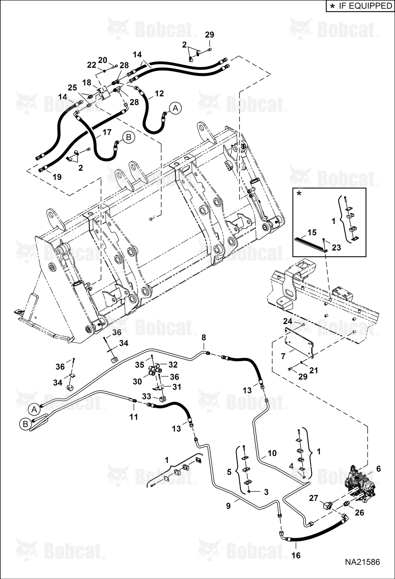 Bucket (Multi Purpose) (Auxiliary Hydraulics) (Original Design)