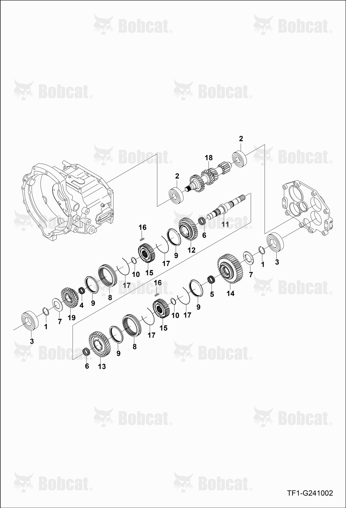 Main Shift Shaft Group