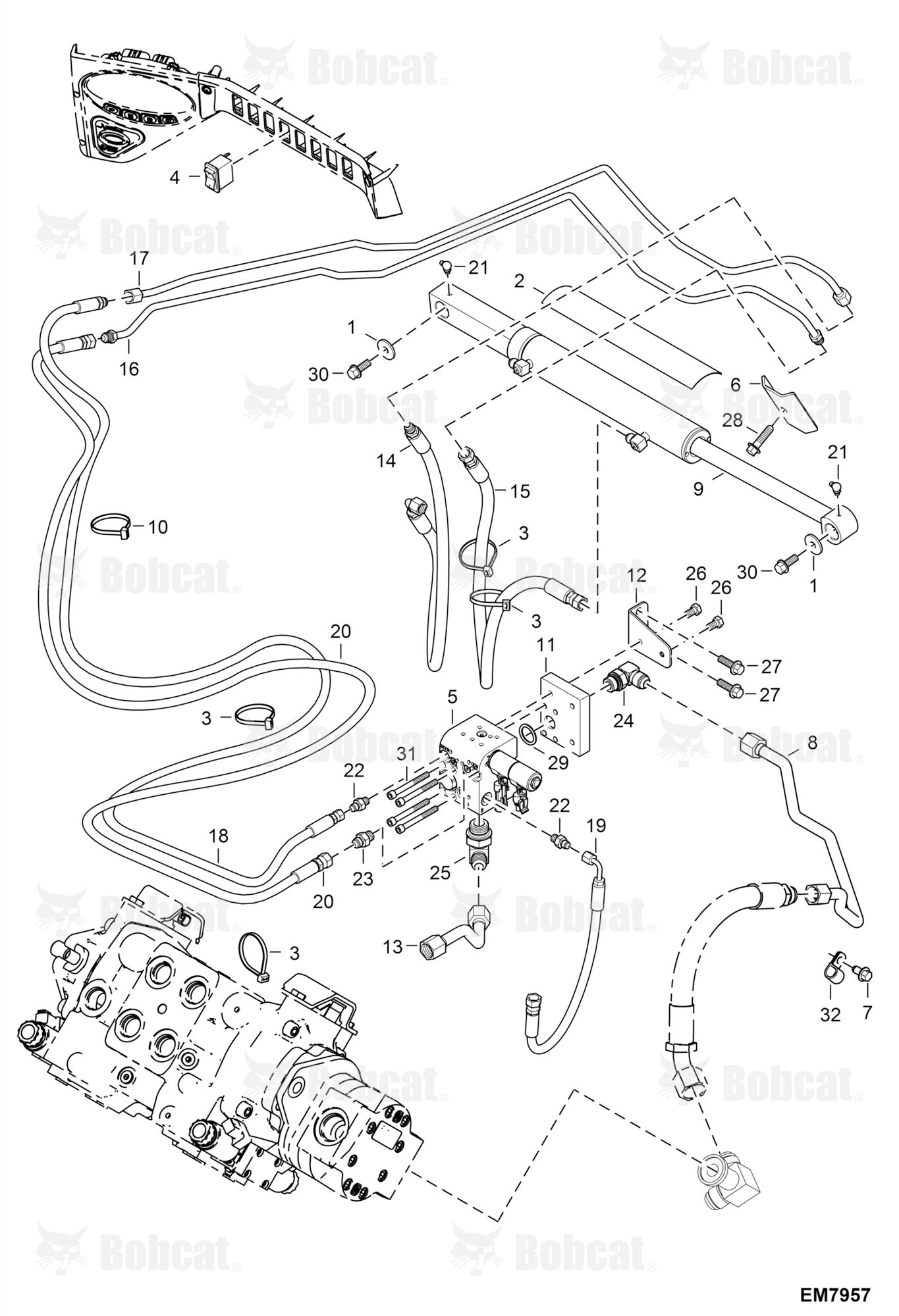 Power BOB-TACH (Selectable Joystick Controls)