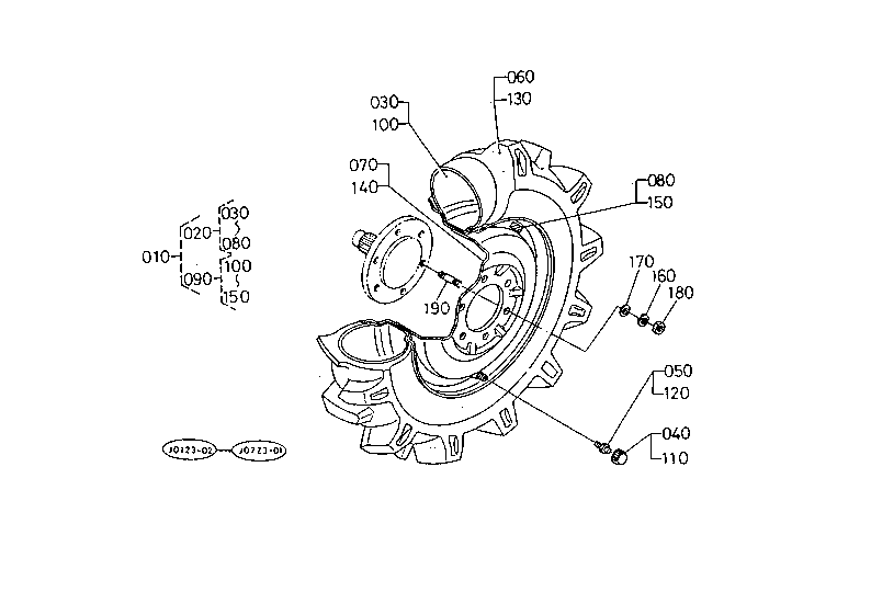 Front Wheel (6-14)