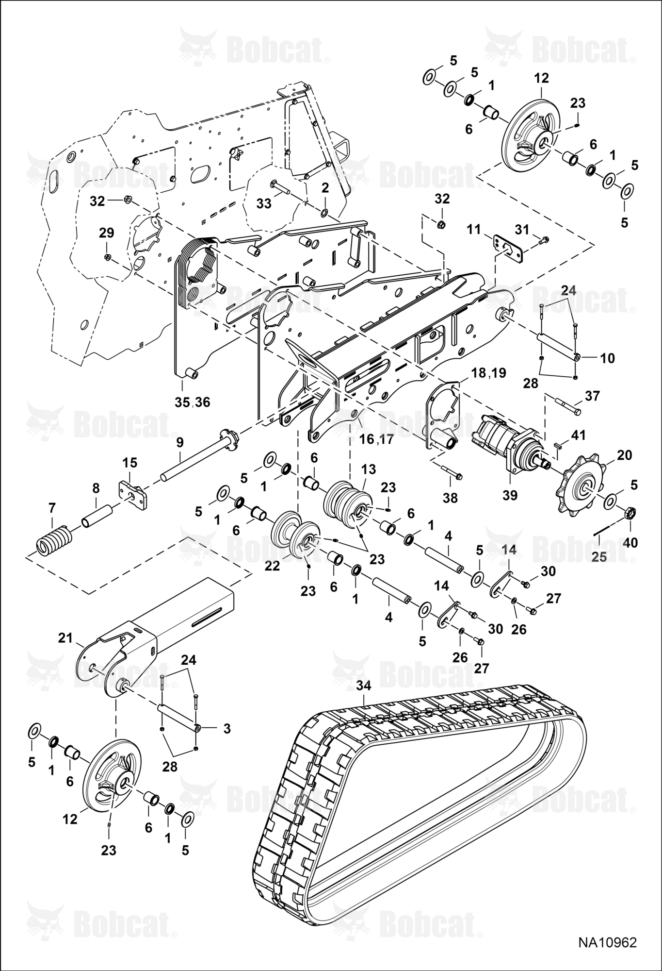 Drive Train (Wide Track 250)