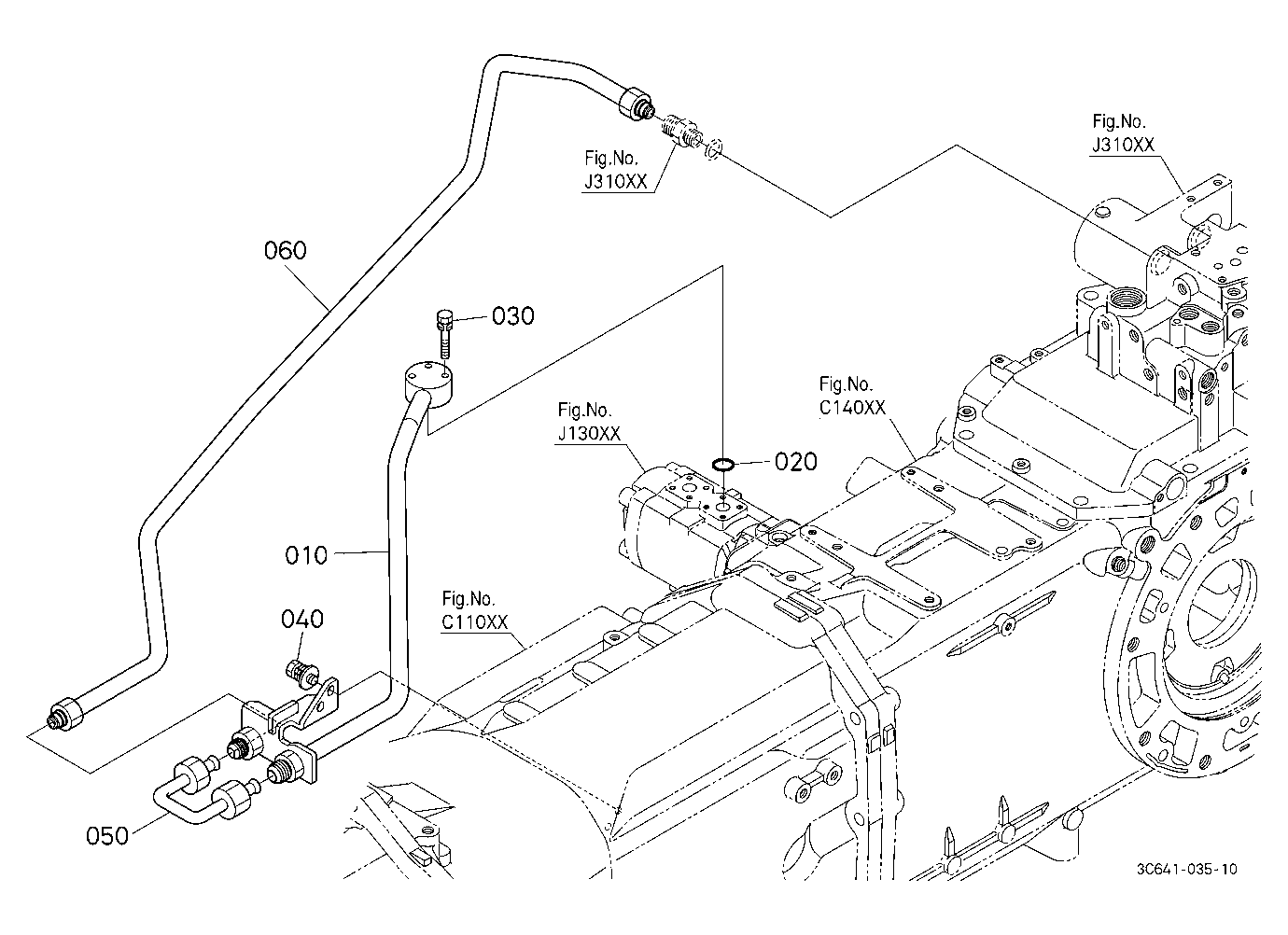 Hydraulic Pipe (Delivery)