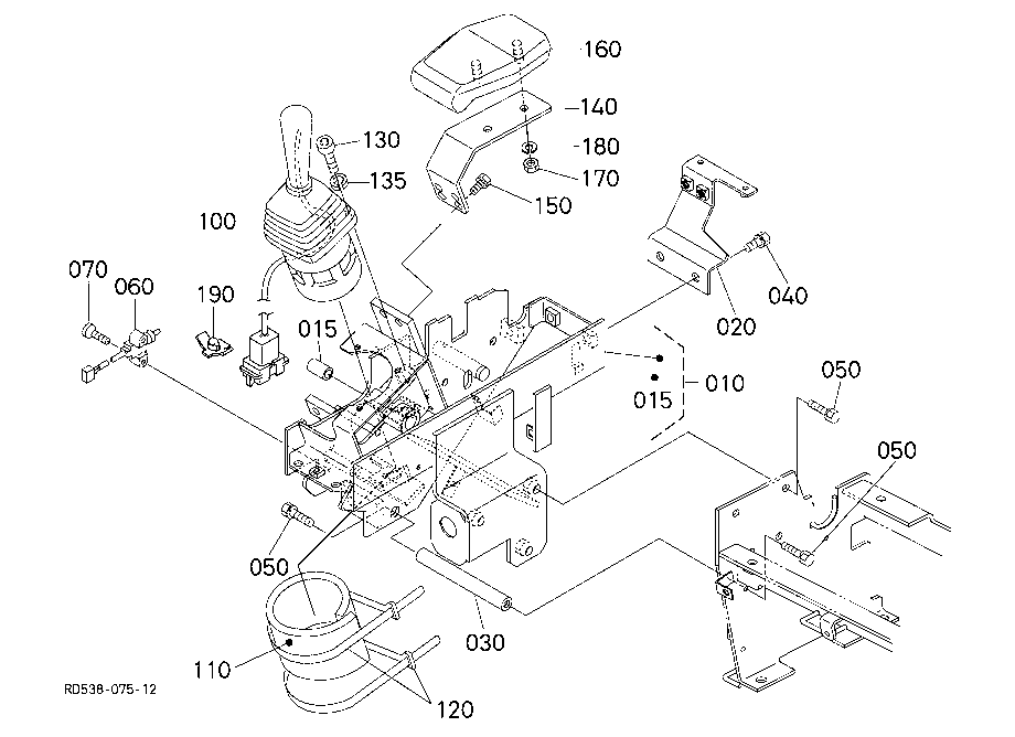 Control Lever (Lever Rh)