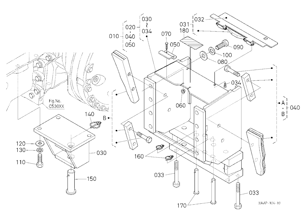 Drawbar Bracket