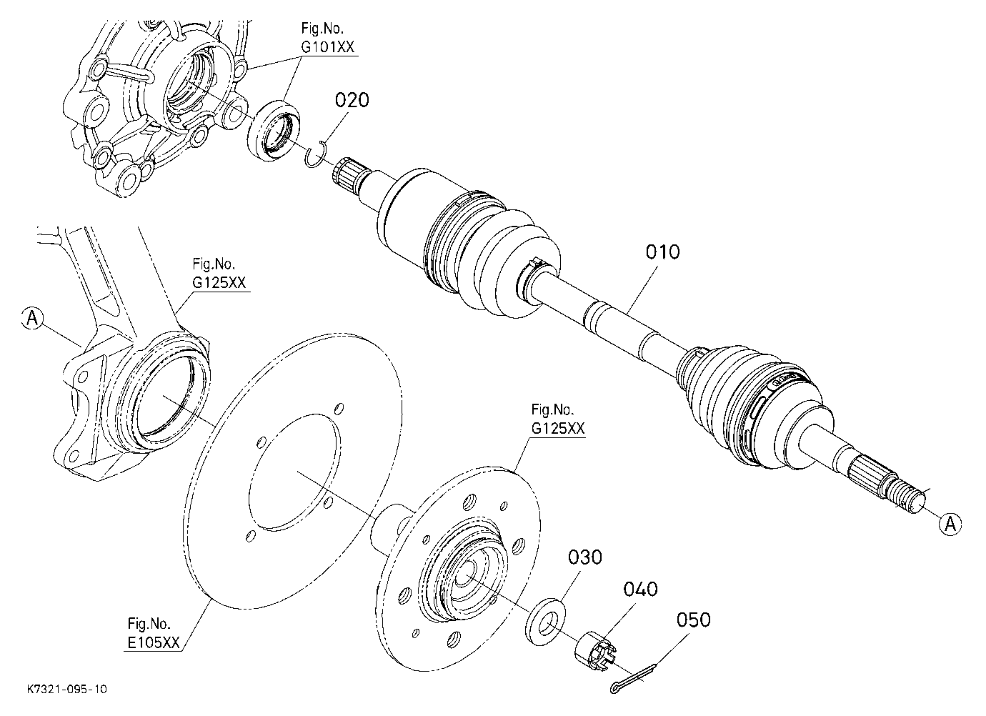 Front Drive Shaft (Left)