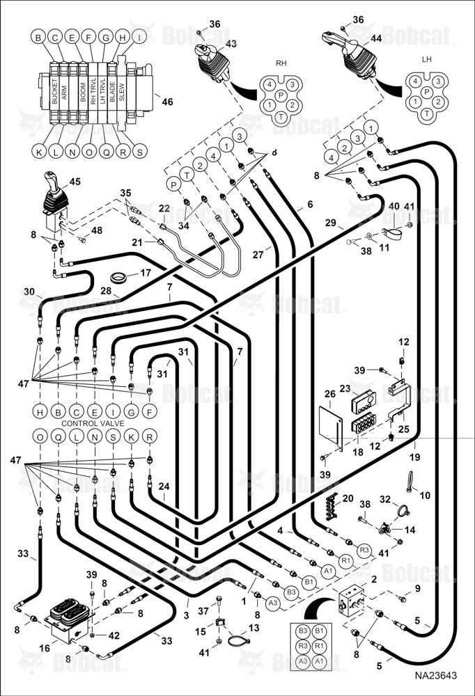 Hydraulic Circuitry (Pilot W/JPS)