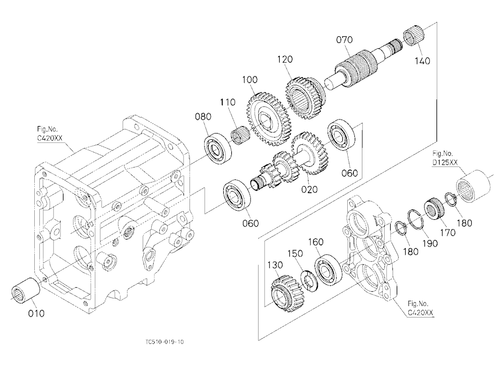 Range Gear Shaft