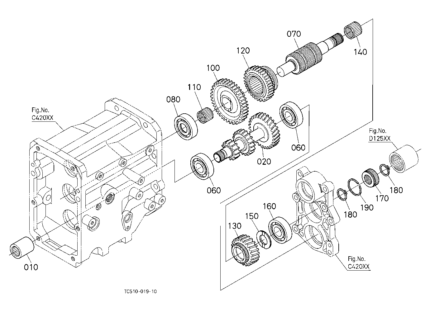 Range Gear Shaft