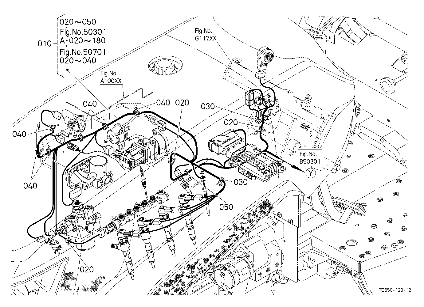 Electrical Wiring (Engine) [W/O Heater]