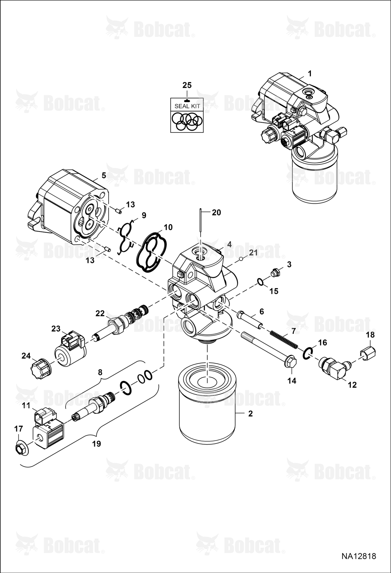 Cooling Fan Motor (Reversing Fan)